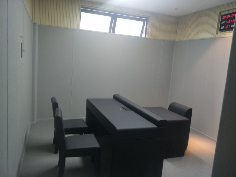 紀委談話(huà)室軟包桌椅防撞系統 談話(huà)室軟包桌椅